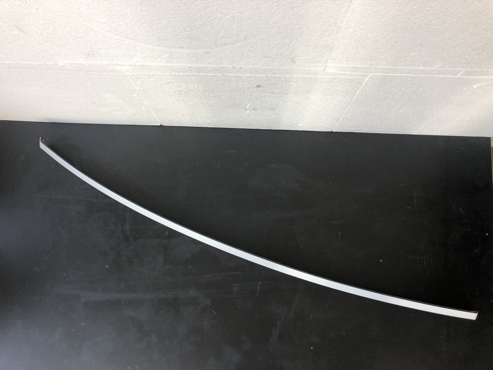 OEM 2017-2023 Jaguar XE Roof Trim Molding Pearl White Right side passenger rail