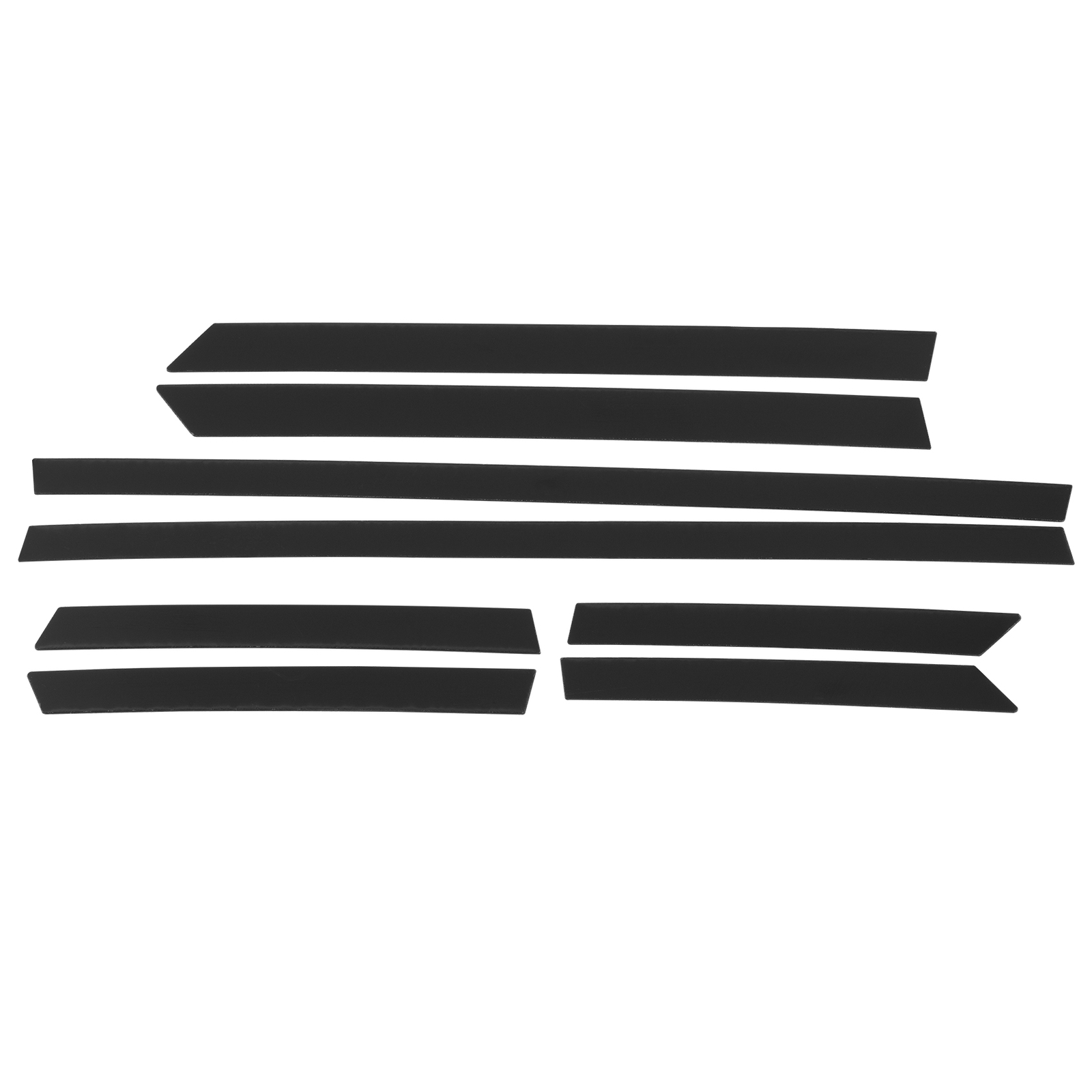 16Pcs Gloss Black Pillar Posts Set Door Trim For 2020 2021 2022 Toyota Corolla