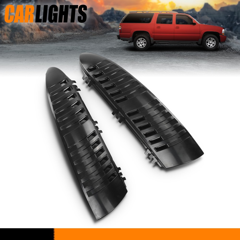 Fits 2000-2006 Chevrolet Tahoe Suburban Yukon Rear D-Pillar Molding Trim Panels