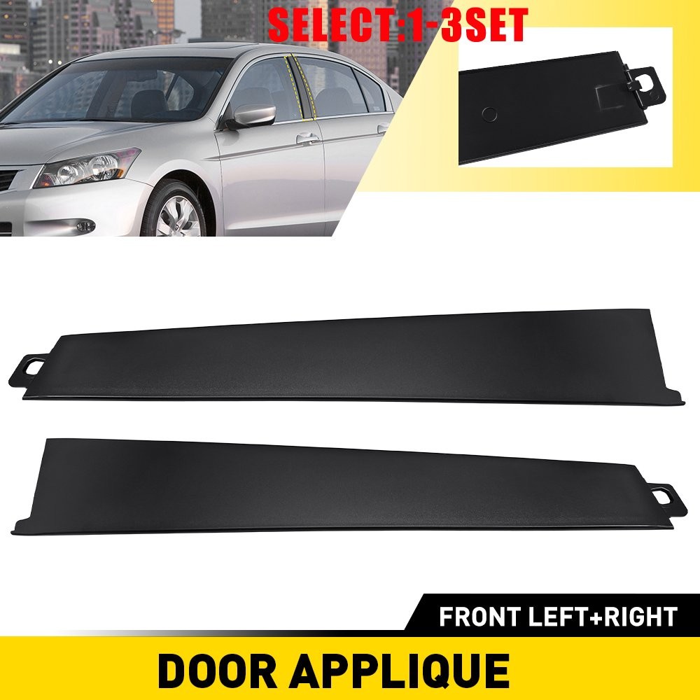 Genuine Black Front Door Pillar Molding For Honda Accord 2008-2012 2013 2-6X