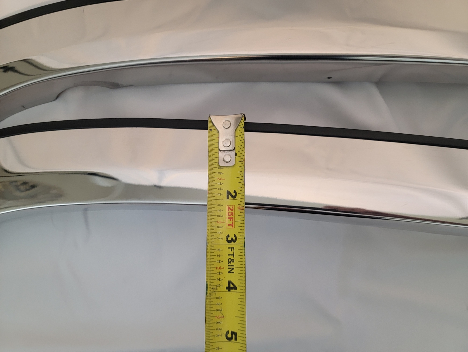 For SILVERADO 1500 07-13 Chrome Polished Stainless Steel Fender Trim Moldings 2″