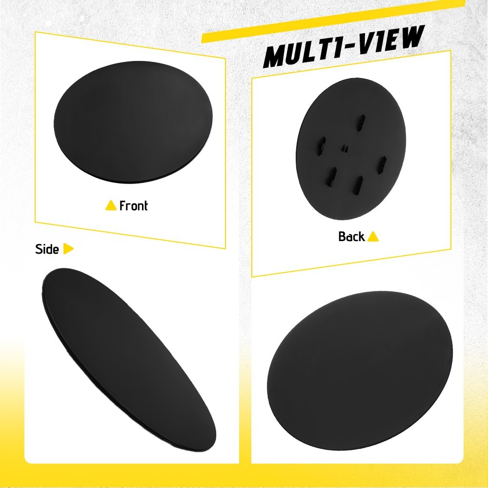 Black Gas Cap Fuel Filler Door Cover For Ford Explorer 11-19 BB5Z-78405A26-APTM