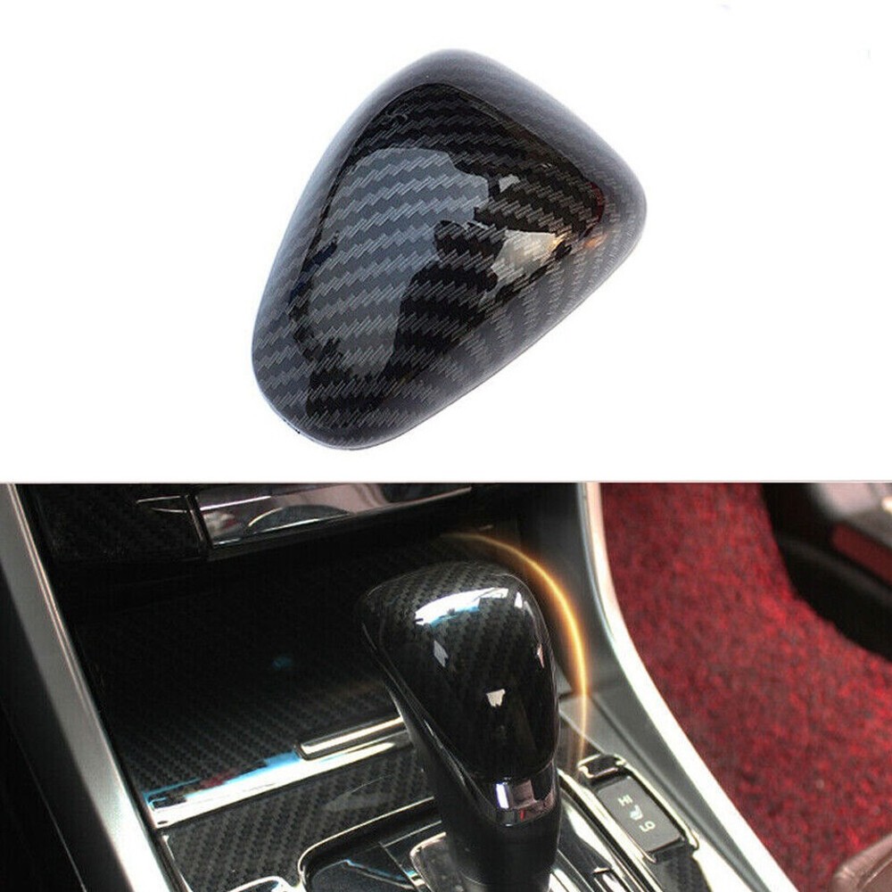 ABS Carbon Fiber Color Gear Shift Knob Cover Fit For Honda Accord 2013-2017 NEW