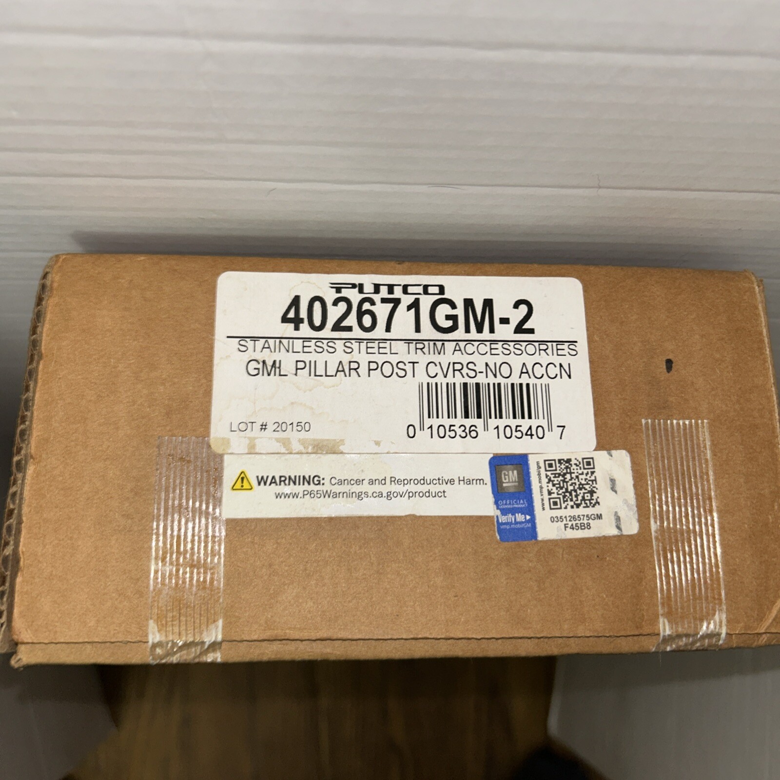 Putco 402671GM-2 Stainless Steel Pillar Posts