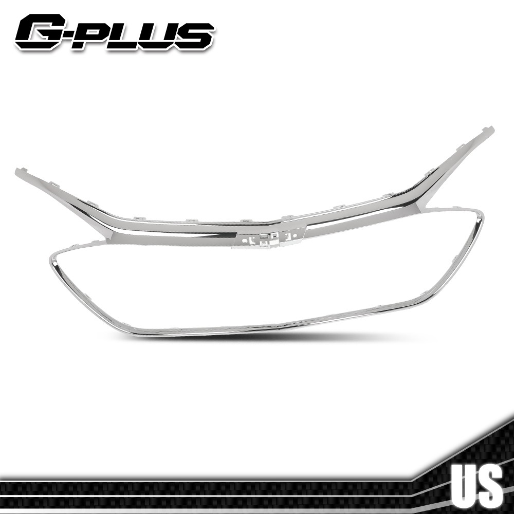 For 2019-2022 Chevrolet Malibu Chrome Front Grille Trim Middle Frame GM1202106