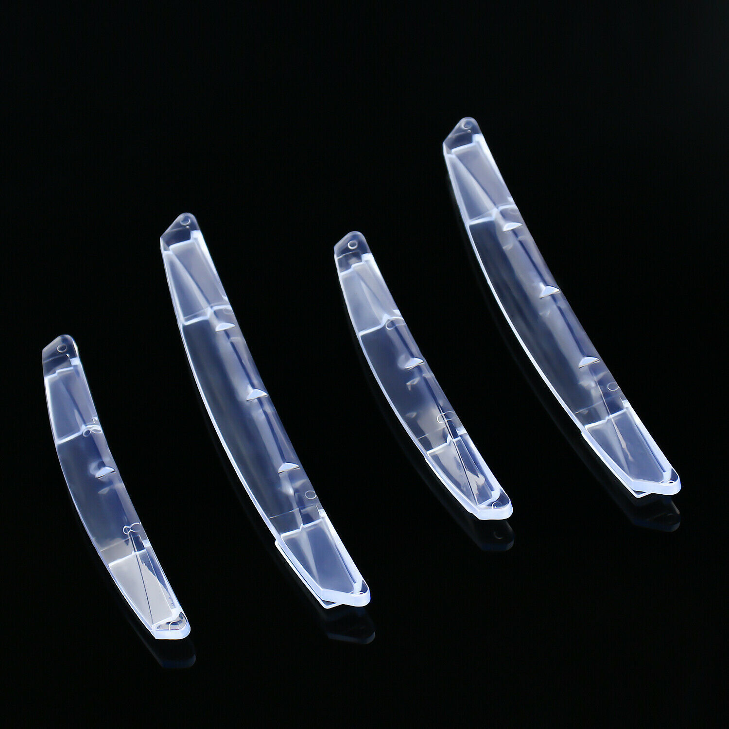4x Clear Car Door Edge Scratch Anti-collision Protector Guard Strip Accessories