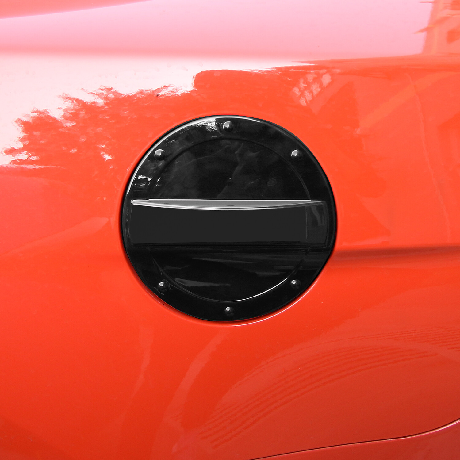 ✅ Fuel Cap Cover for Ford Mustang 15-23, Black