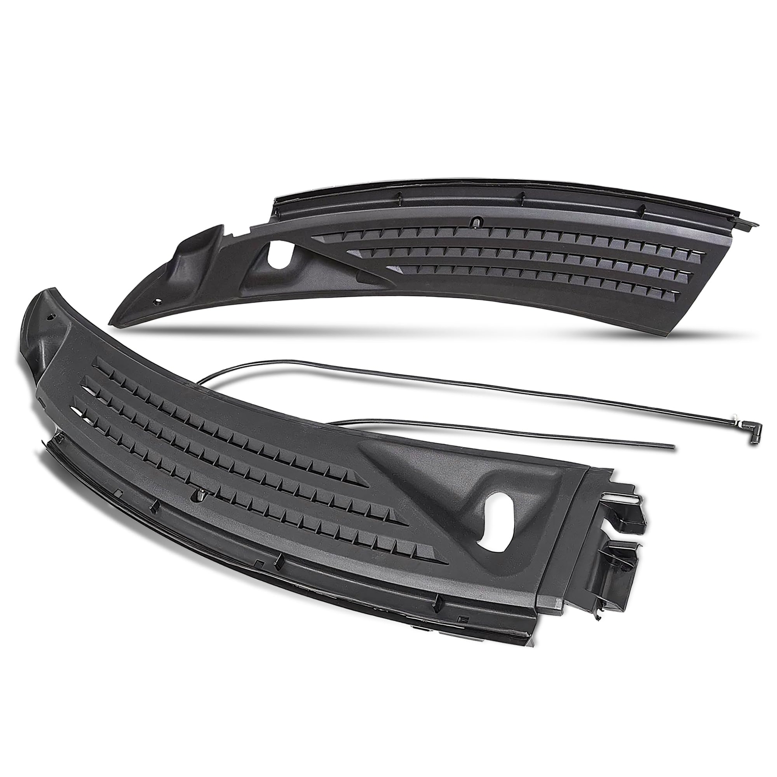Windshield Wiper Cowl Panel Grille Set w/Seals Right&Left For 09-14 Ford F-150