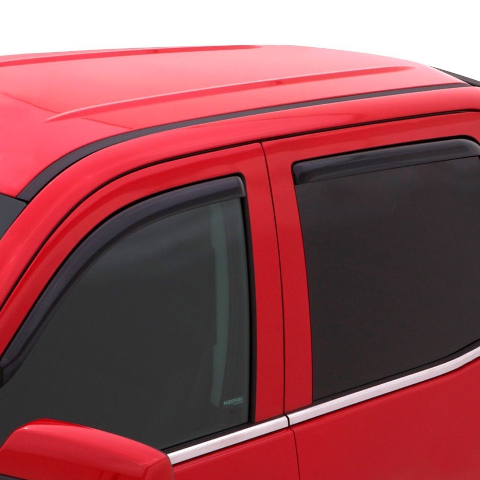 AVS Front & Rear In-Channel Smoke Window Ventvisors for Expedition Navigator