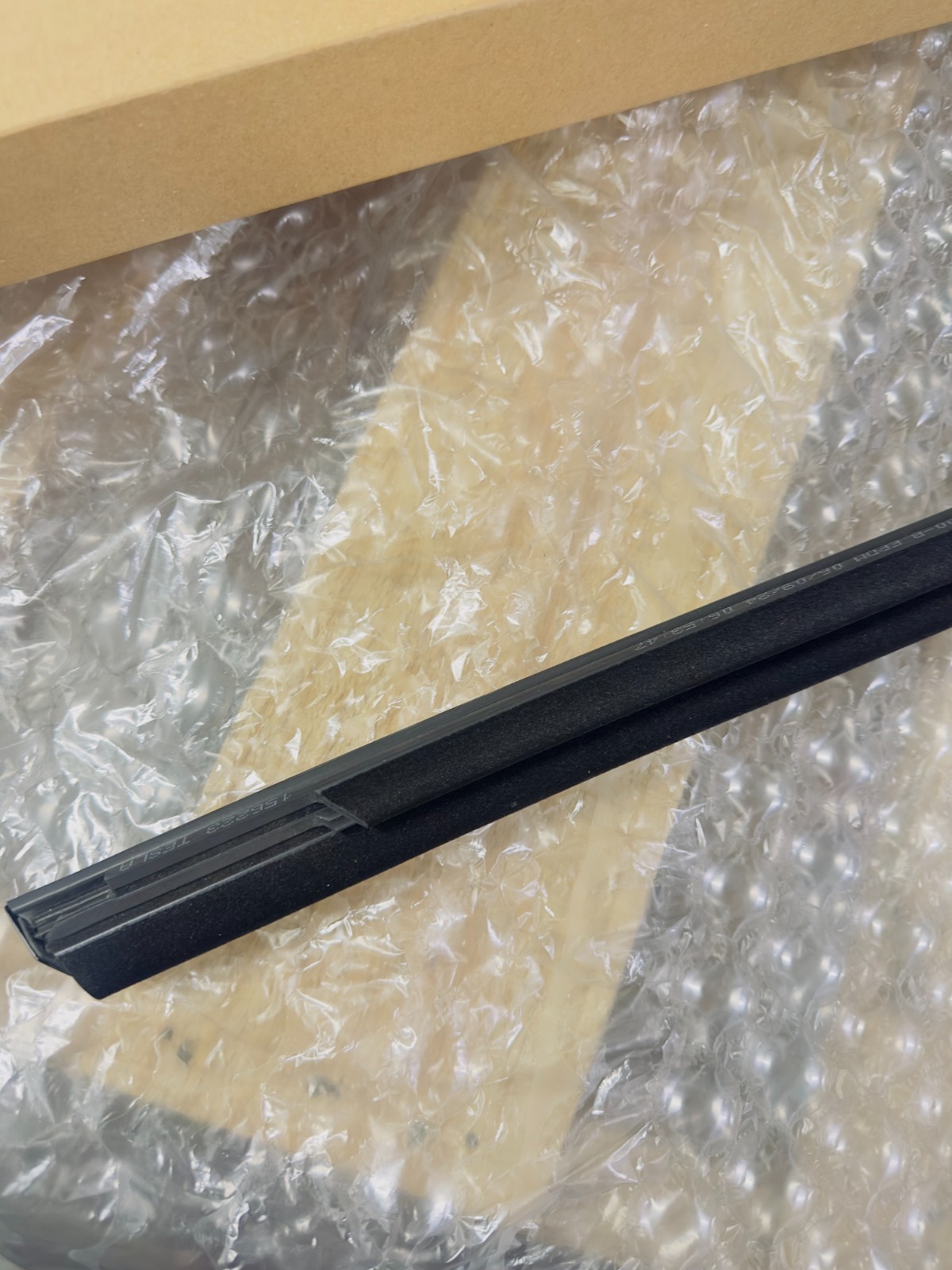 Tesla Rear Door Outer Belt Molding RH OEM 2022812-21-A Window Trim NEW