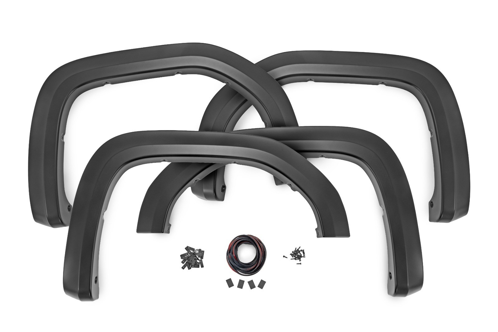 Rough Country Sport Fender Flares GAZ Summit White GMC Sierra 1500 2019-2026
