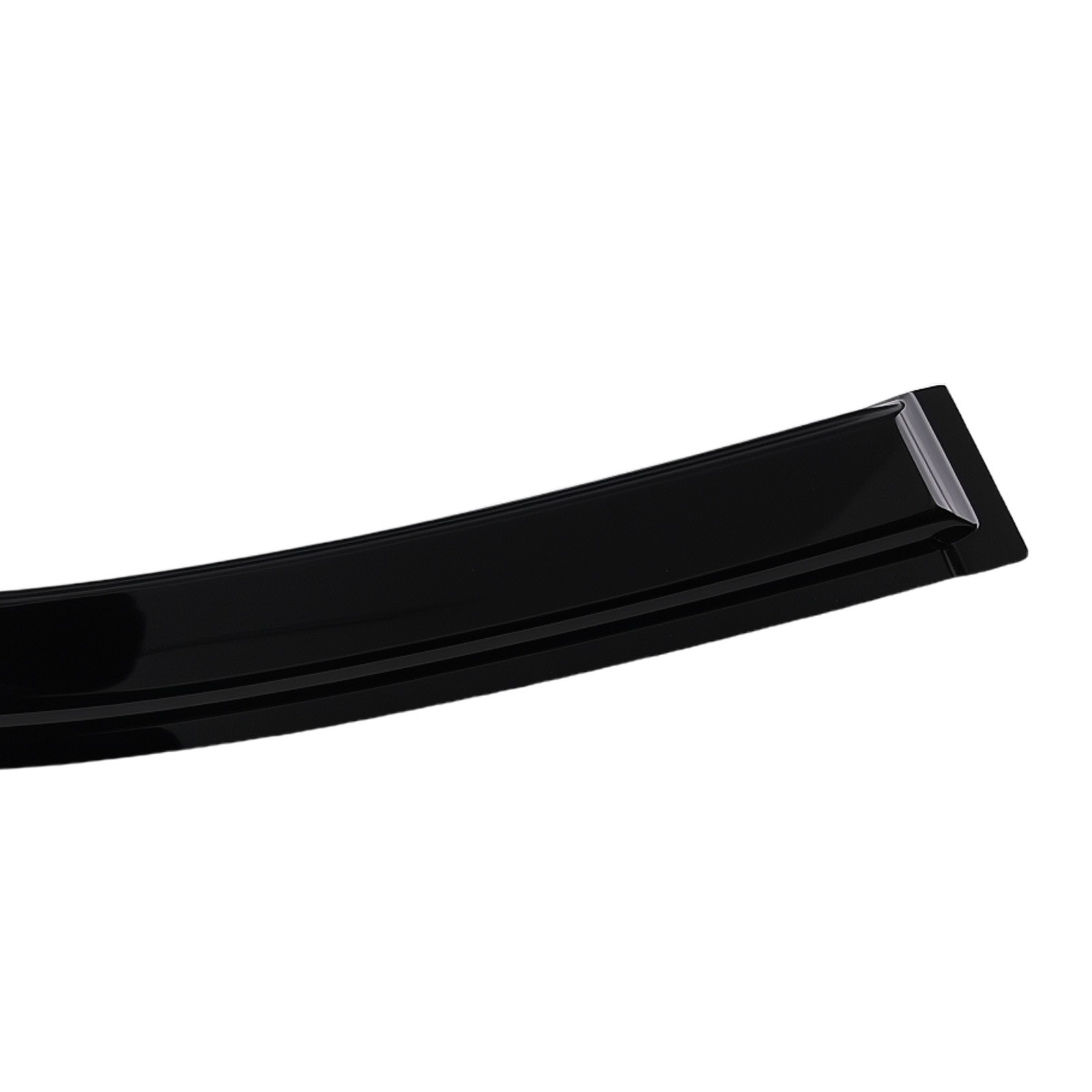 Rain Guards Wind Deflectors for Dodge Grand Caravan 2008-2020 Black 2.5mm