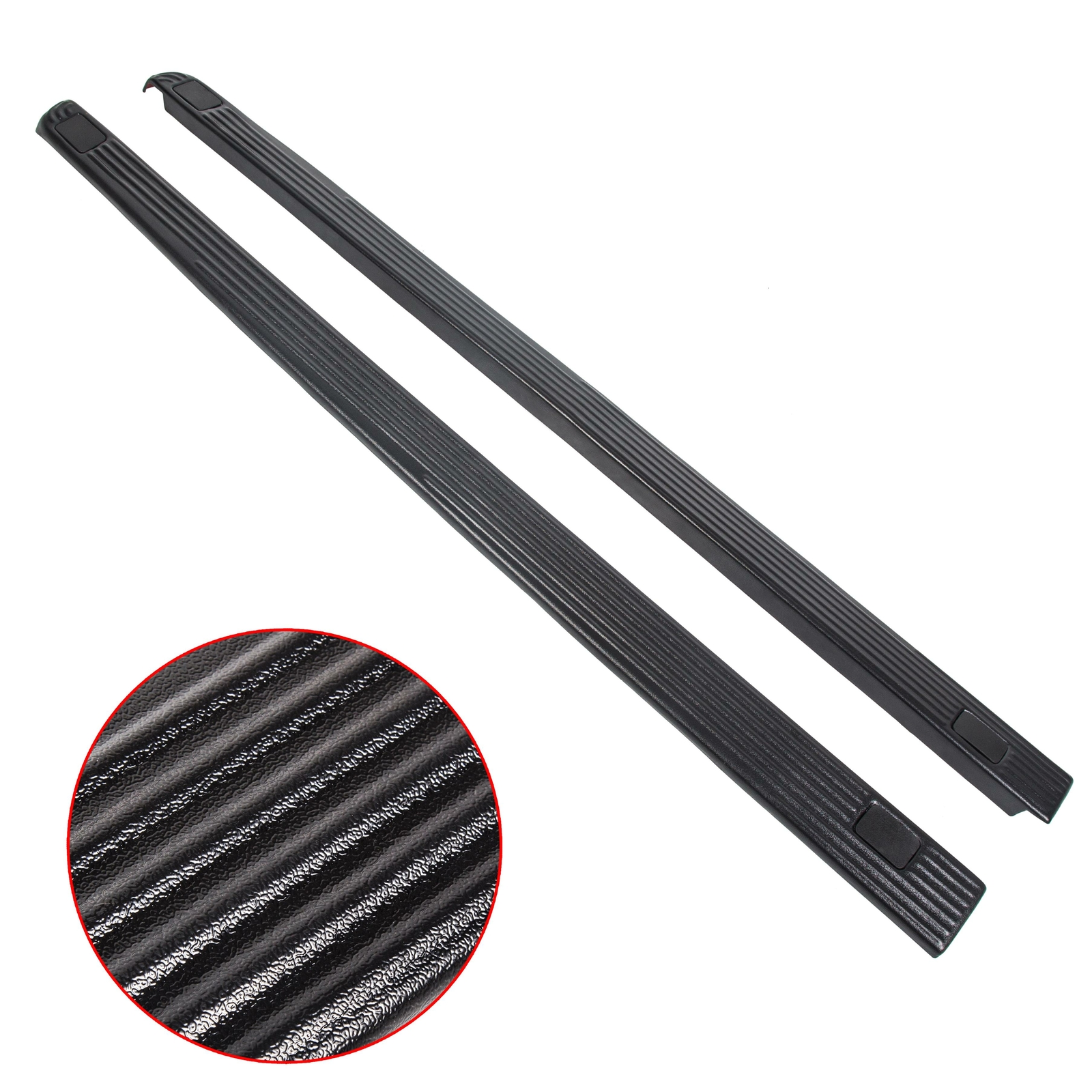 For 02-16 Ford F250 F350 2C3Z-99291A40-BAA 6-3/4 FT Bed Side Rail Molding Covers