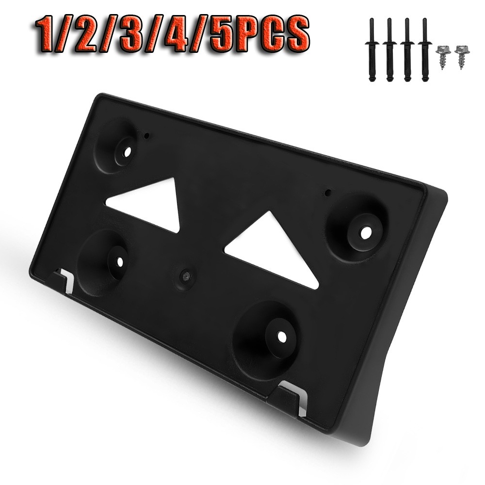 Front License Plate Frame Black ABS Bracket holder Fit 2022-25 Ford Maverick1-5X