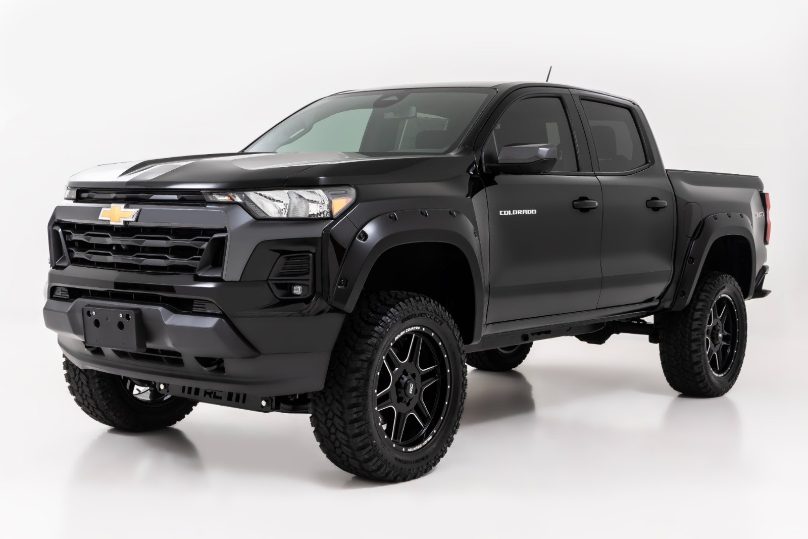 Rough Country Pocket Fender Flares GAZ Summit White Chevy Colorado 23-26