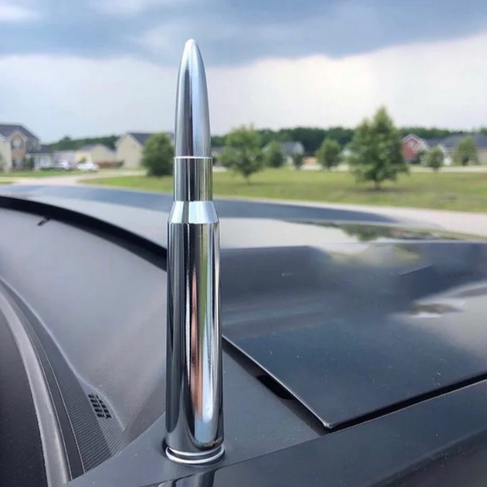 1-10PCS Silver Bullet Antenna for Ford F150 Chevy Silverado GMC Sierra Dodge RAM
