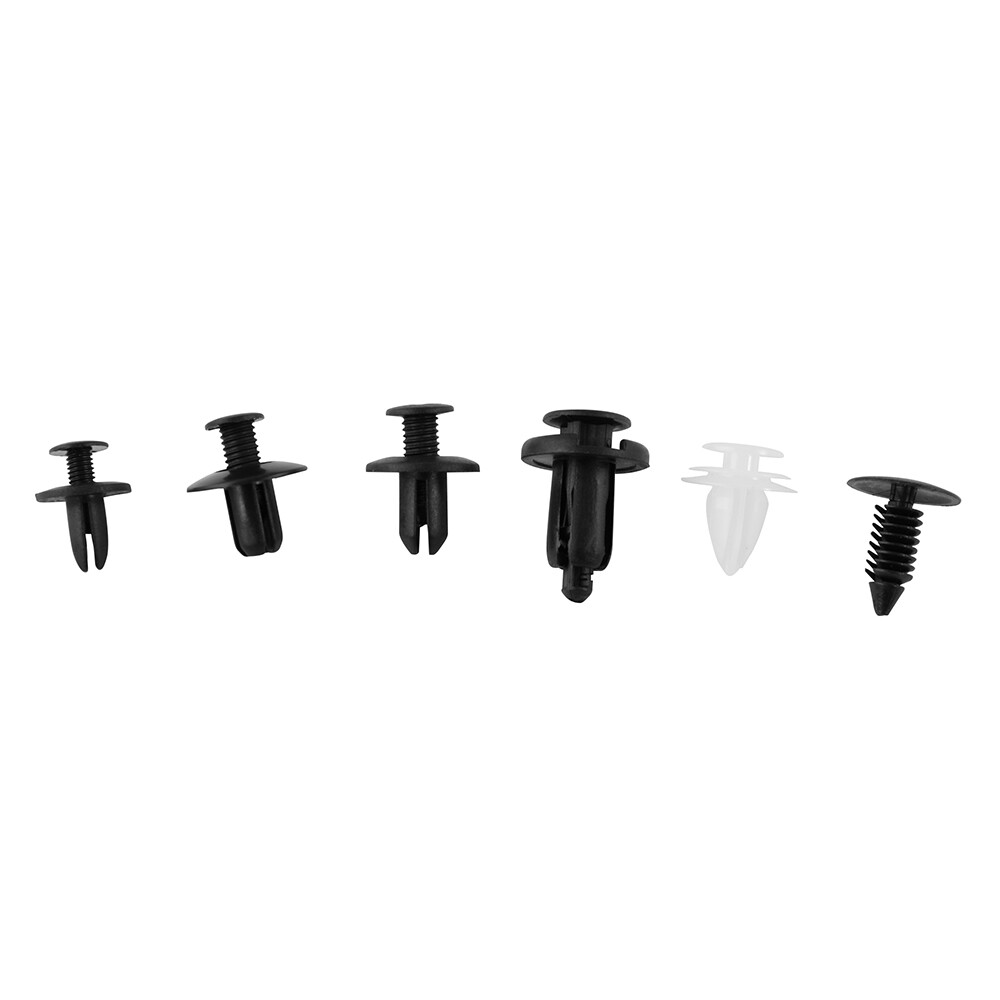 100Pcs/set Fender Liner Clips Fastener Rivet Push Clips Retainer 6 Size