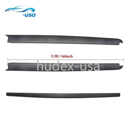 Fits 04-05 Ford F150 Style Side 5.5′ RH & LH Bed Rail W/Tailgate Cap Molding Kit