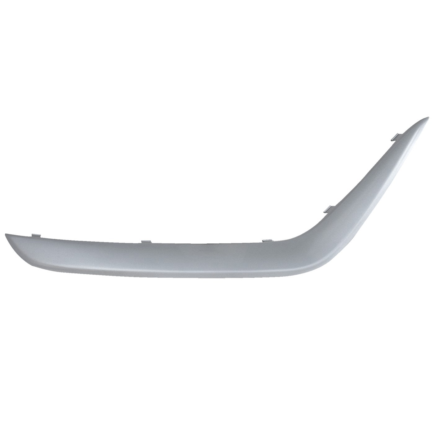 Bumper Trims For 2017-2019 Kia Niro Rear Driver and Passenger Side Painted Gray