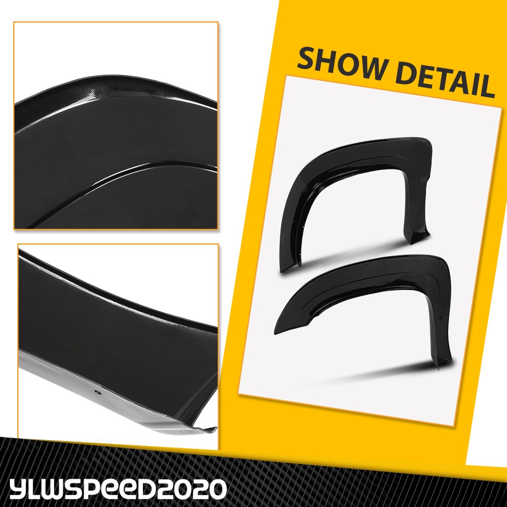 Fit For 2007-2013 Chevrolet Avalanche Full Set Paintable Factory Fender Flares