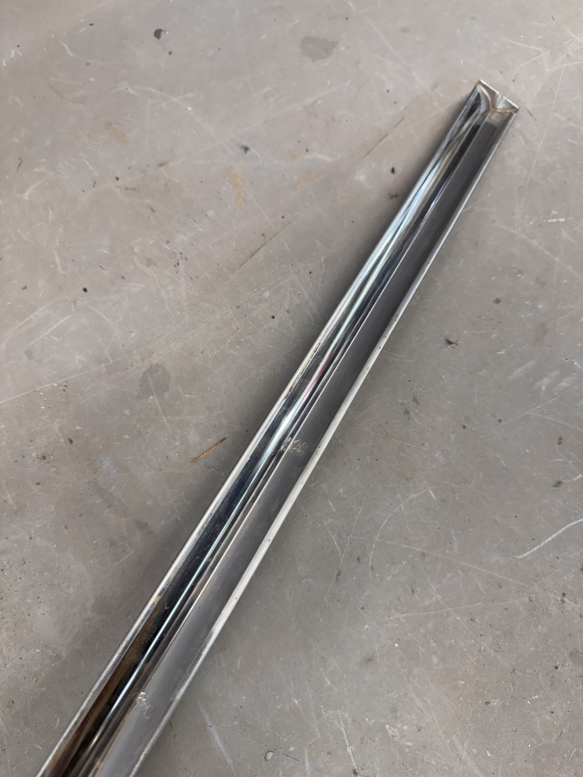 1962 Ford Galaxie Starliner Hood Lip Lower Trim Molding Sunliner Country Squire