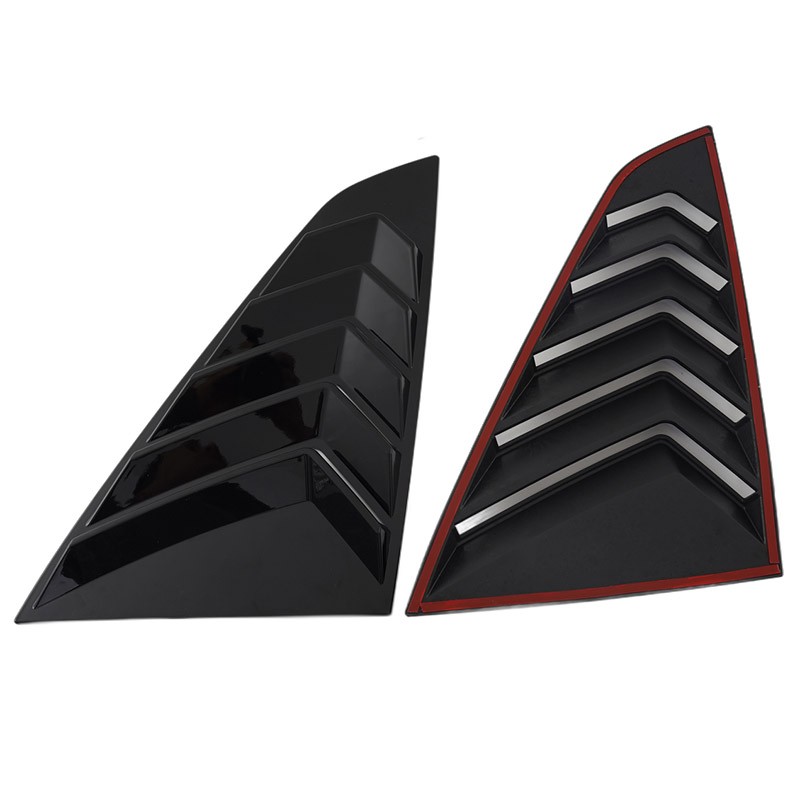 For Ford Mustang S650 Dark Horse GT 2024-2025 Rear Window C Pillar Louver Covers