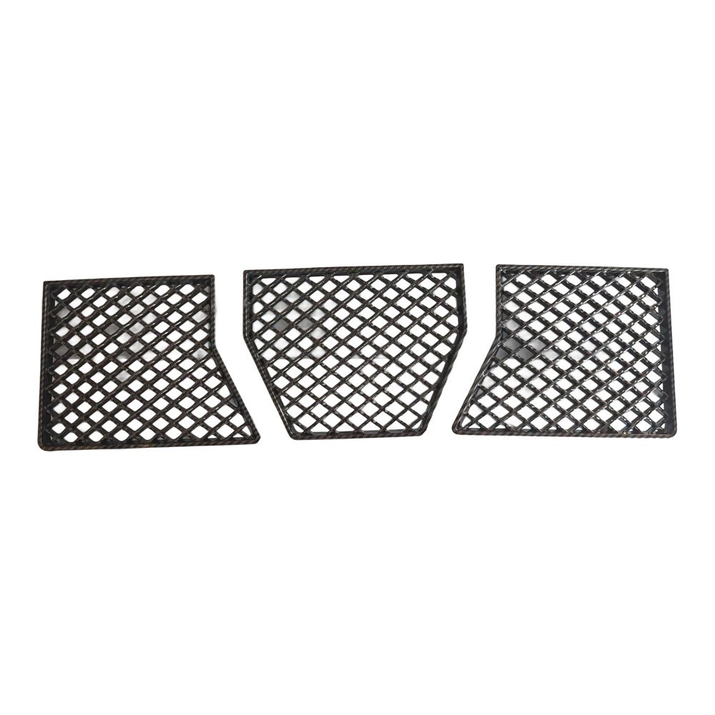 3 Piece Front Bumper Lower Mesh Grille for BMW G87 M2 Model Years 2023 2025
