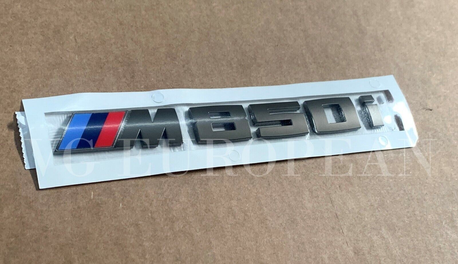 Genuine G14 G15 G16 8-Series Cerium Gray Trunk Emblem M850i Lettering Badge