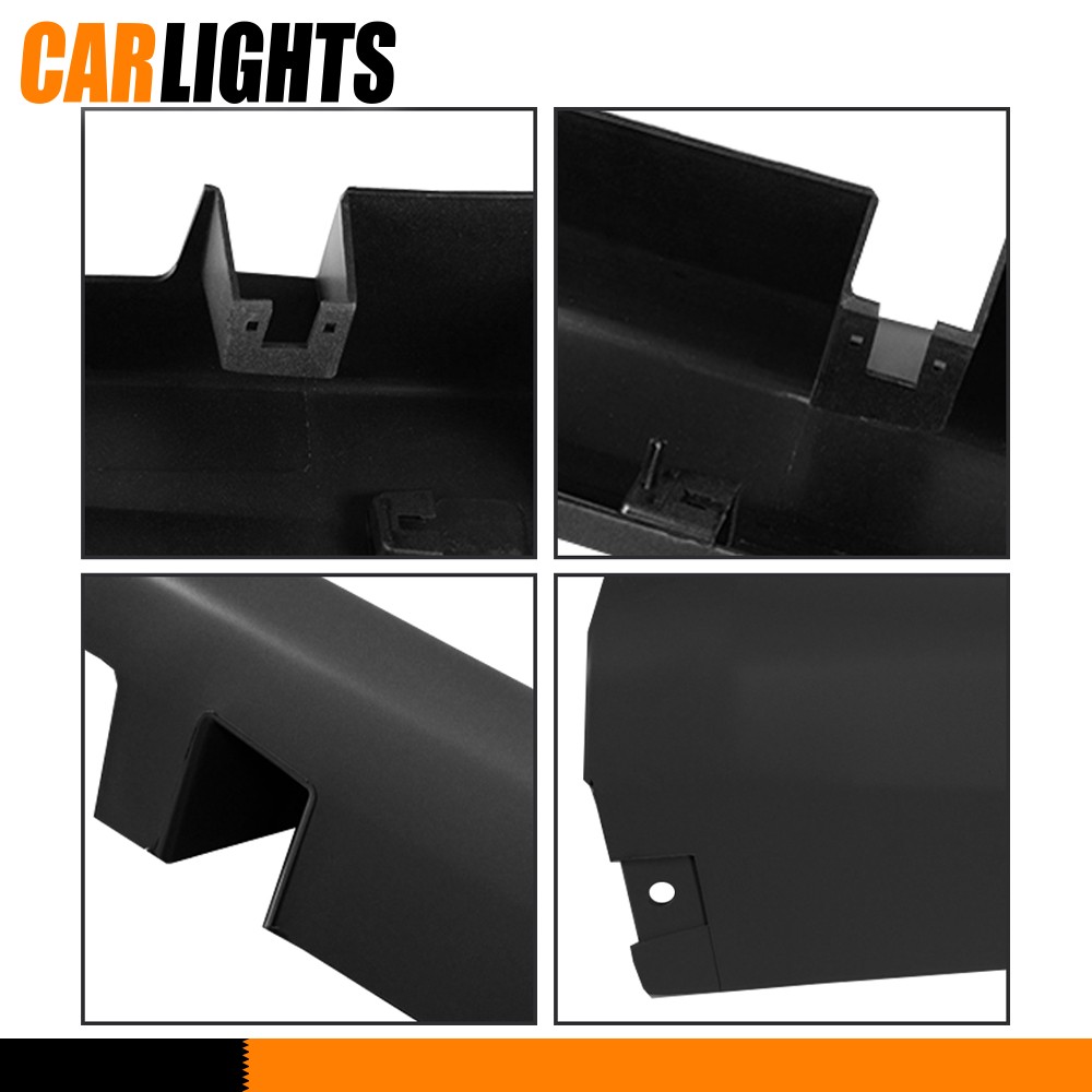 Pair /Left /Right Exterior-Rocker Panel Molding Trim Fits Ford Fusion 2013-2016