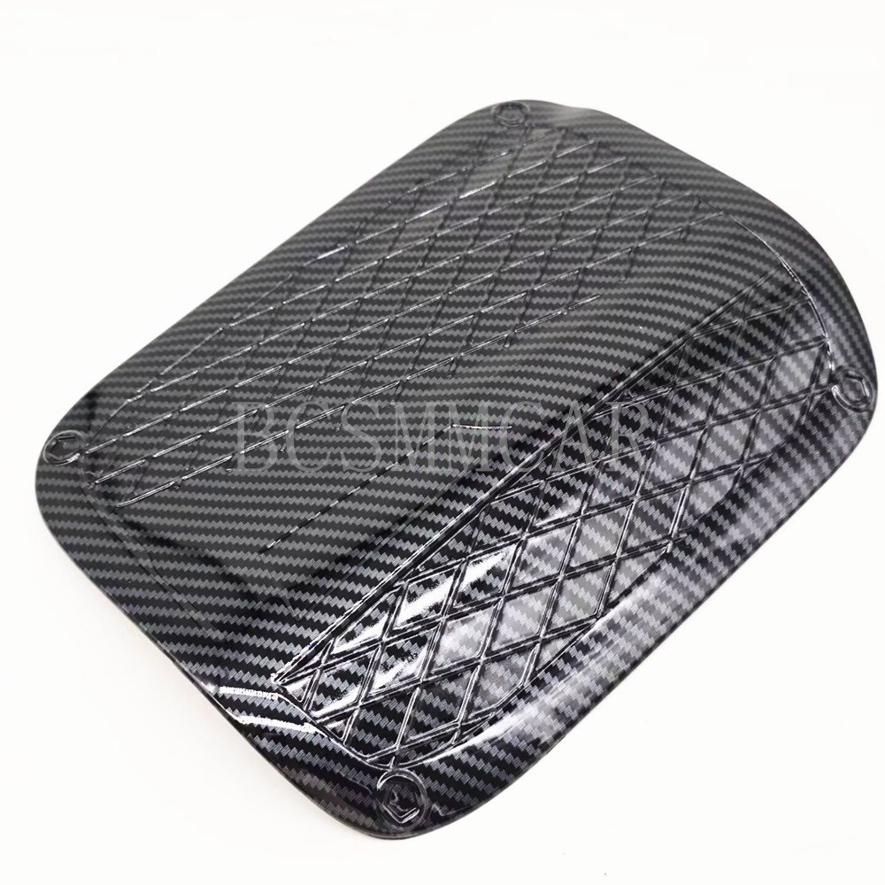 Gas Fuel Tank Cap Cover Trim Carbon Fiber Look Fit For Toyota Camry 2018-2023