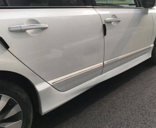 Unfinished For Honda Civic FD2 8th 06-2011 Trim Side Skirts Exterior Door Panel