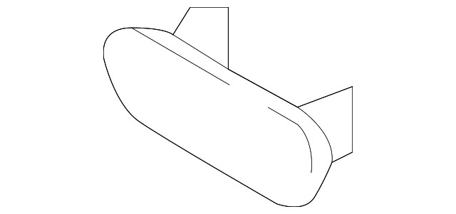 Genuine BMW Lock Pillar Trim Cap 51-48-7-947-981