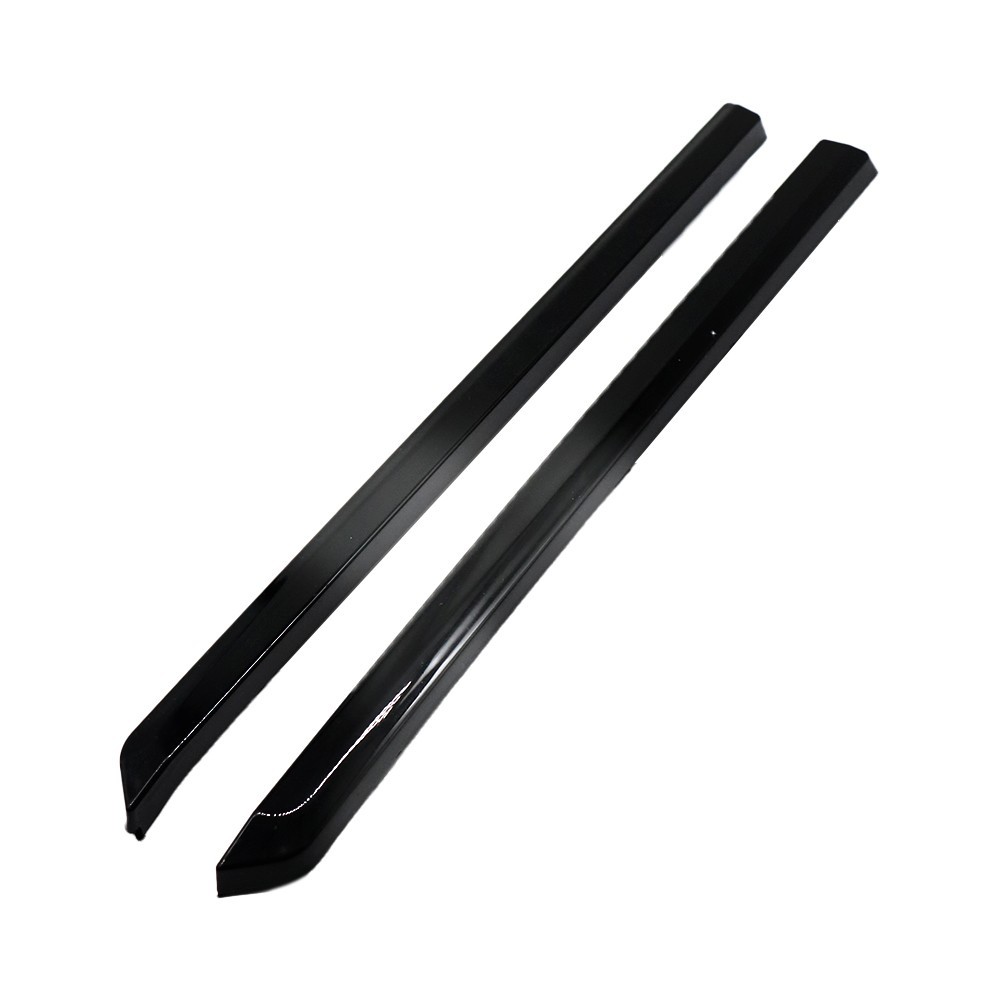 Gloss Black Front Center Grille Inserts Cover Overlay Trim for 2020-24 4Runner