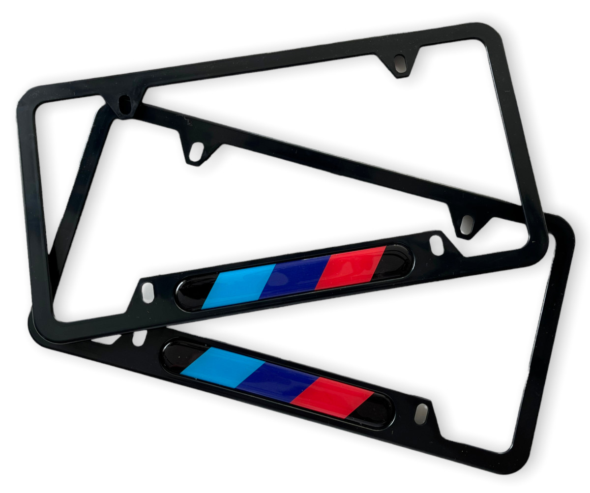 2 X Auto License Plate Frame Fits USA Standard 1 pcs