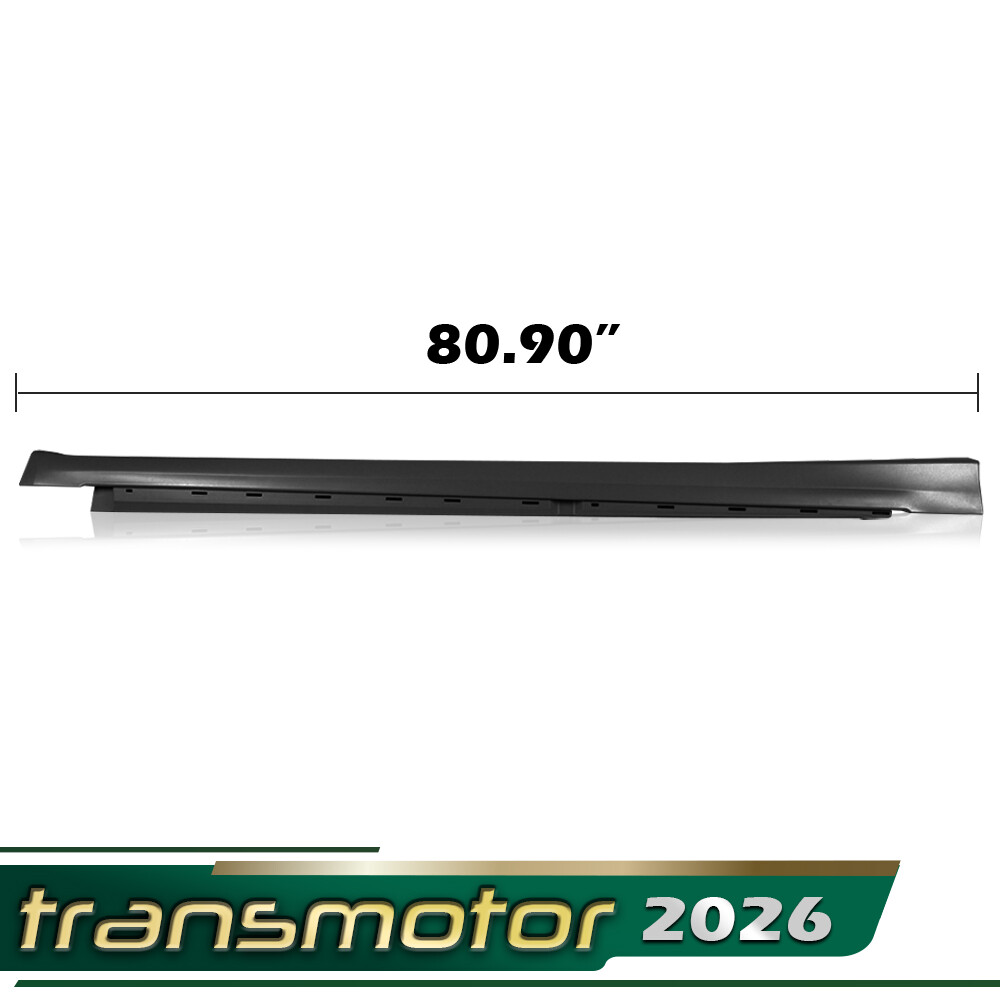 Exterior-Rocker Panel Molding Trim Pair/Left/Right Fit For Ford Fusion 2013-2016