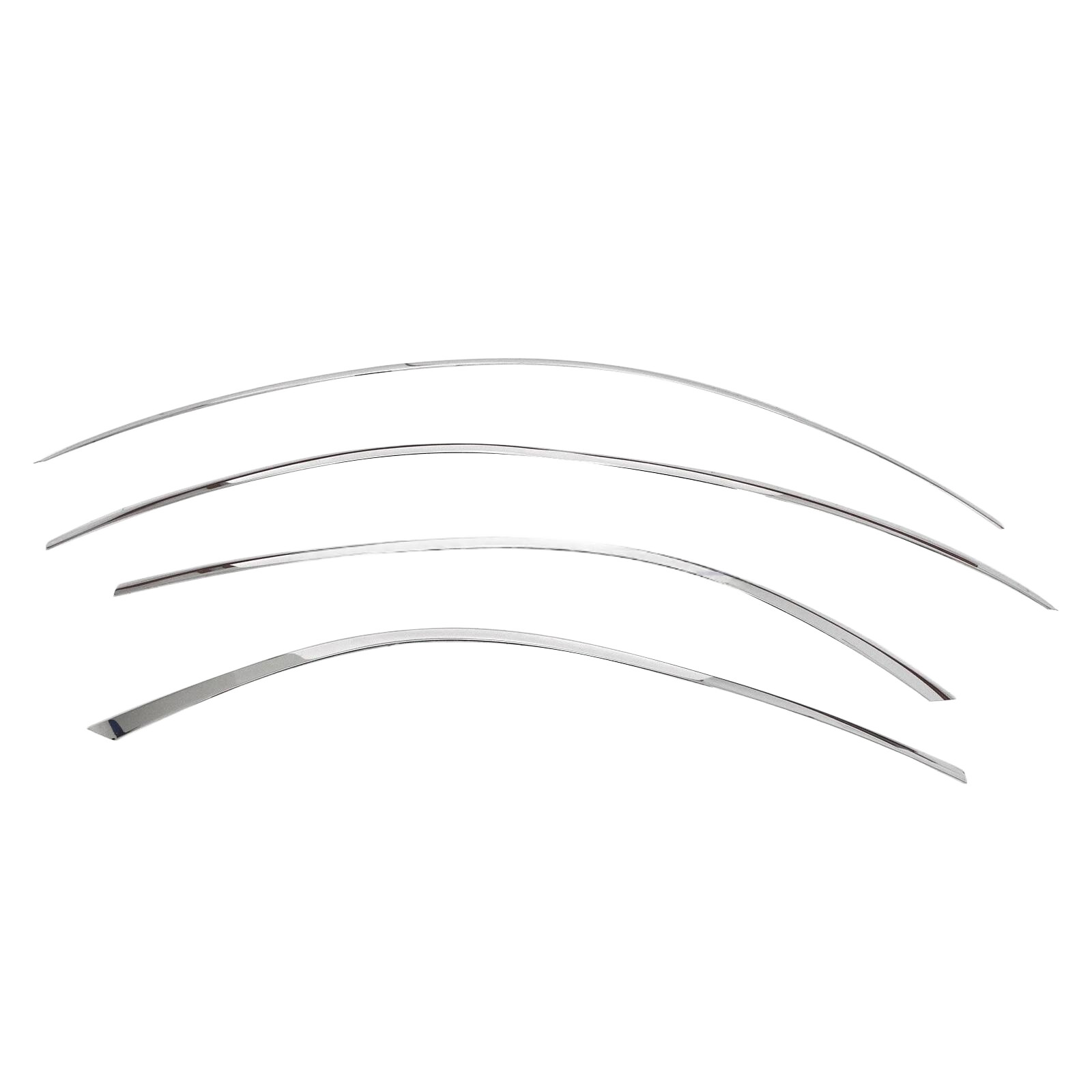 Side Window Upper Molding Trim Decoration Strips For 2013-2015 Chevrolet Malibu
