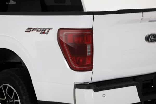 GTS Styling Tail light Covers SMOKE 2 PC. Fits Ford F-150 2021-23 All Exc.Raptor