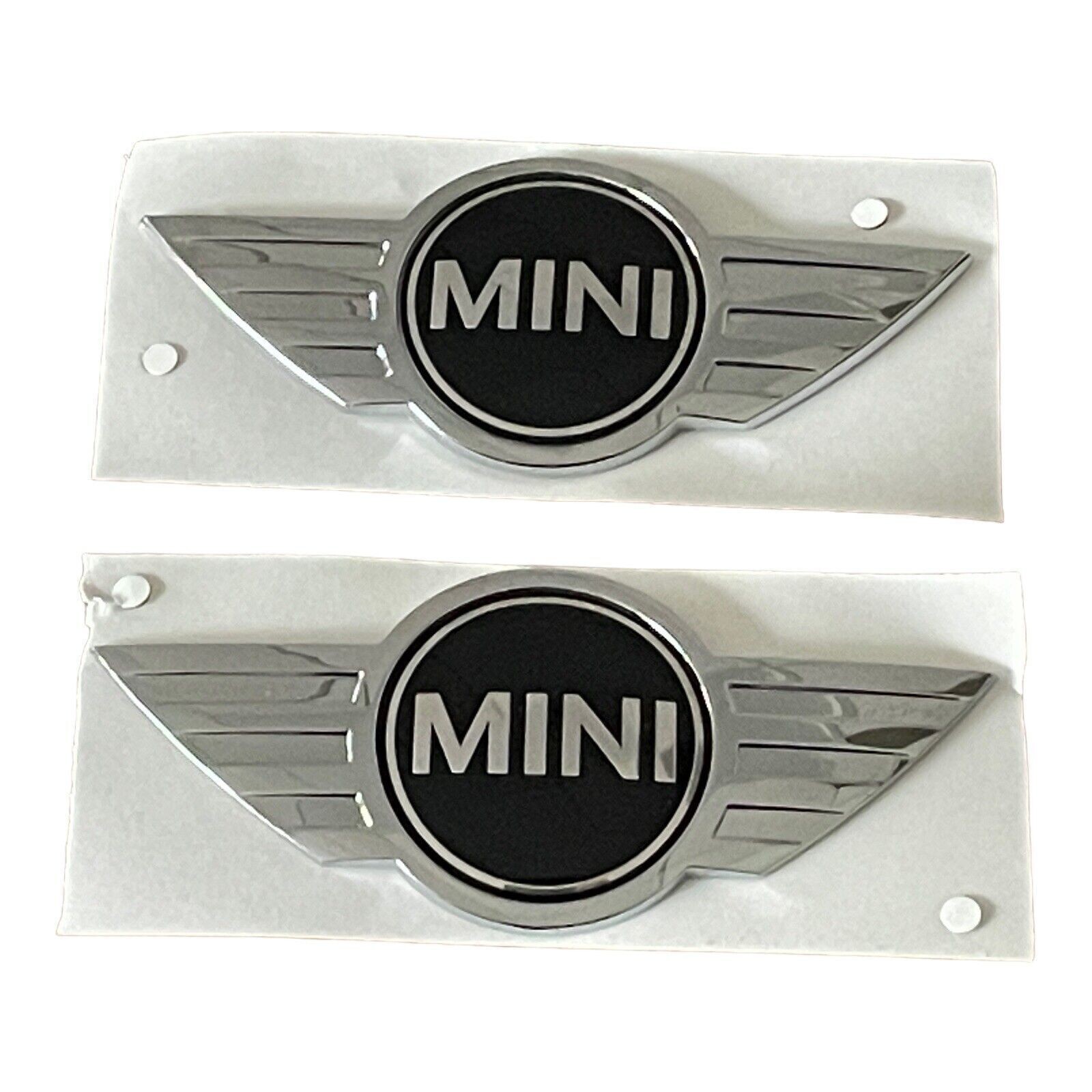 2007-2013 Mini Cooper S Front and Rear Emblem Set 5114754973 R56 R57 Genuine OEM