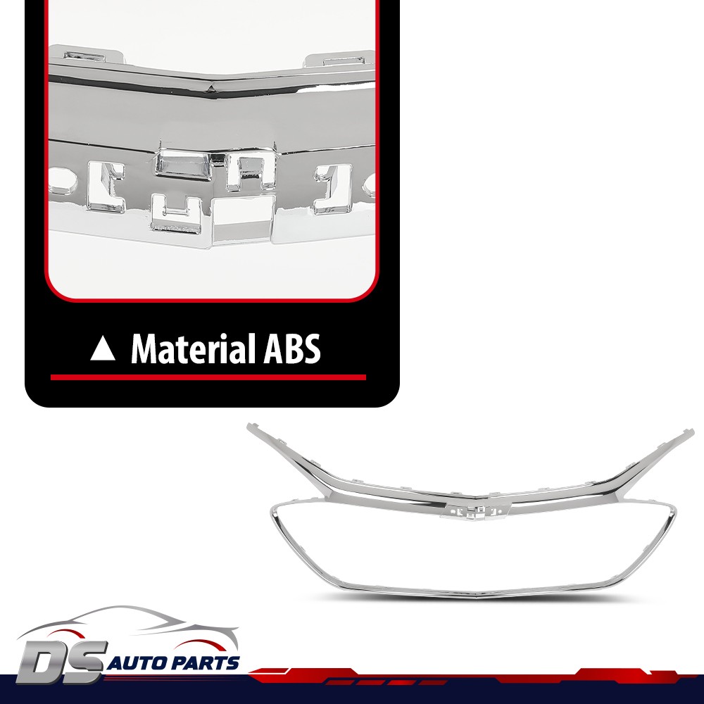 Fit For 2019-2022 Chevrolet Malibu Front Chrome Grille Trim 84473374 GM1202106