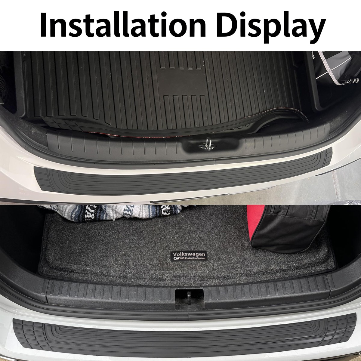 41×3.4in For Toyota Rear Bumper Protector Guard Non-Scratch Trimmable Cover Trim