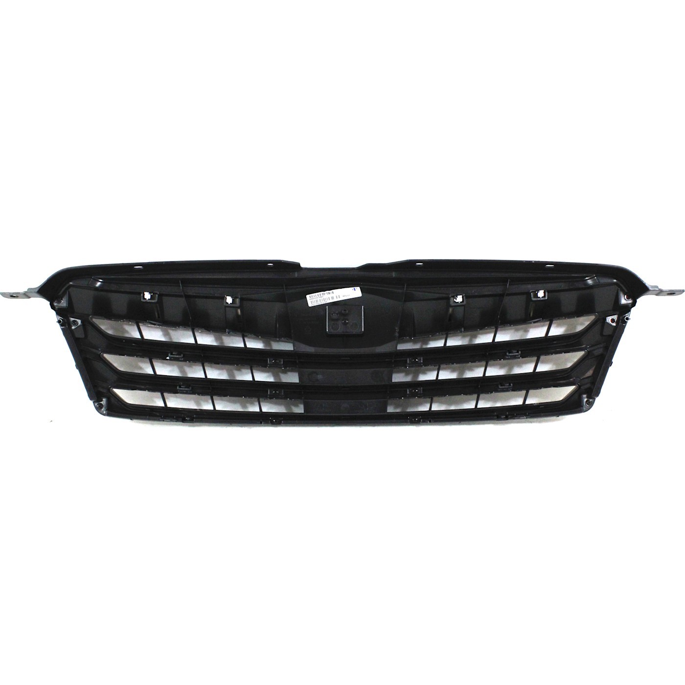 Grille Assembly For 2010-2012 Subaru Outback Silver With Textured Gray Insert