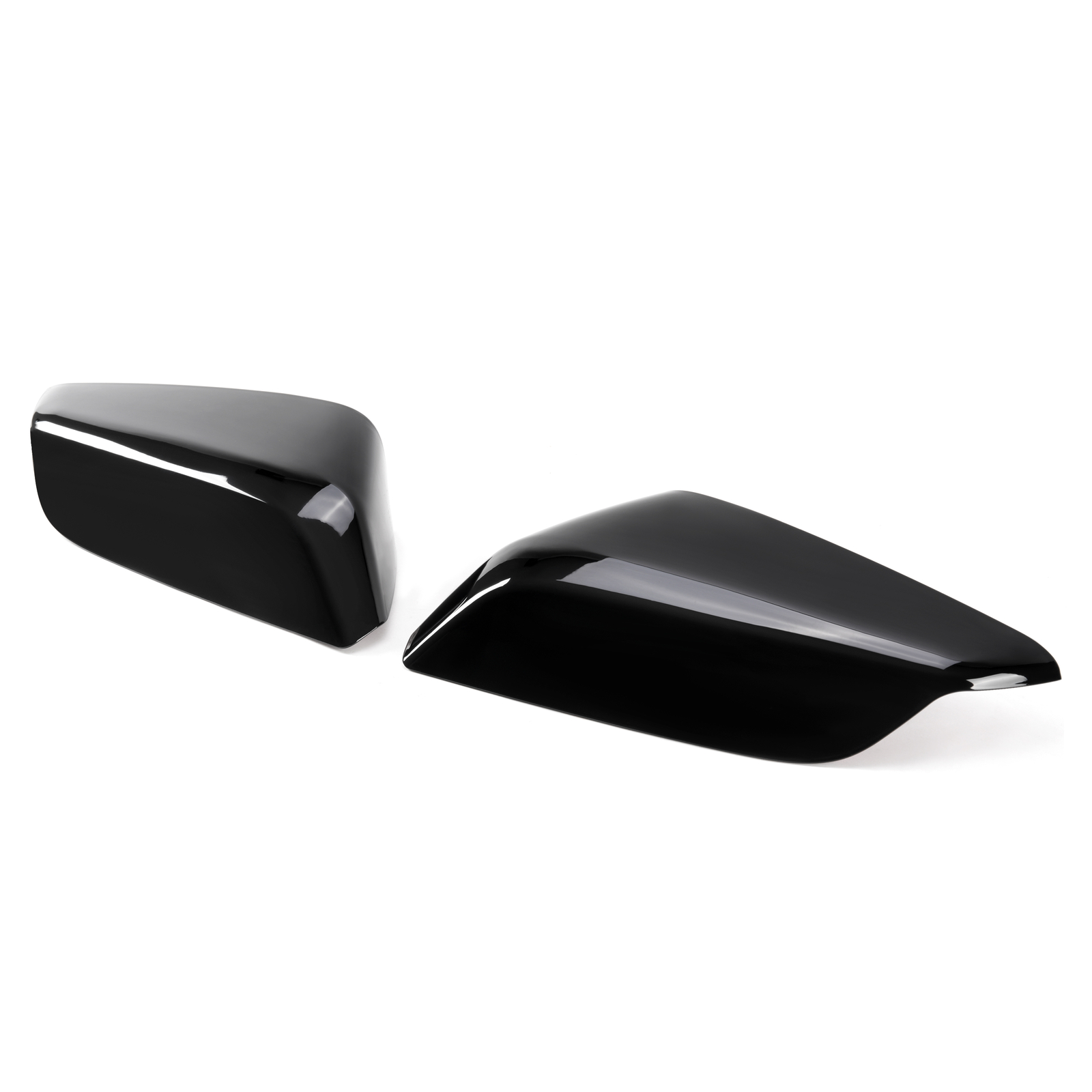 Mirror Covers Cap Gloss Black For Chevy Malibu 16-24 w/ Tape & Glue #84026842