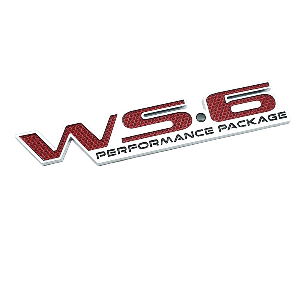 1Pc Reproduction Red Rear Bumper Emblem 1996-2002 Firebird Trans AM WS6