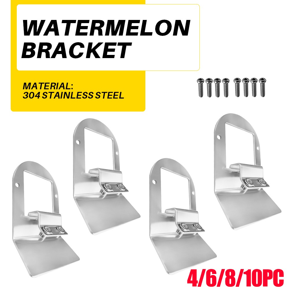 4-10x Stainless Steel Bracket Upper Mounting For Truck Trailer Watermelon Light