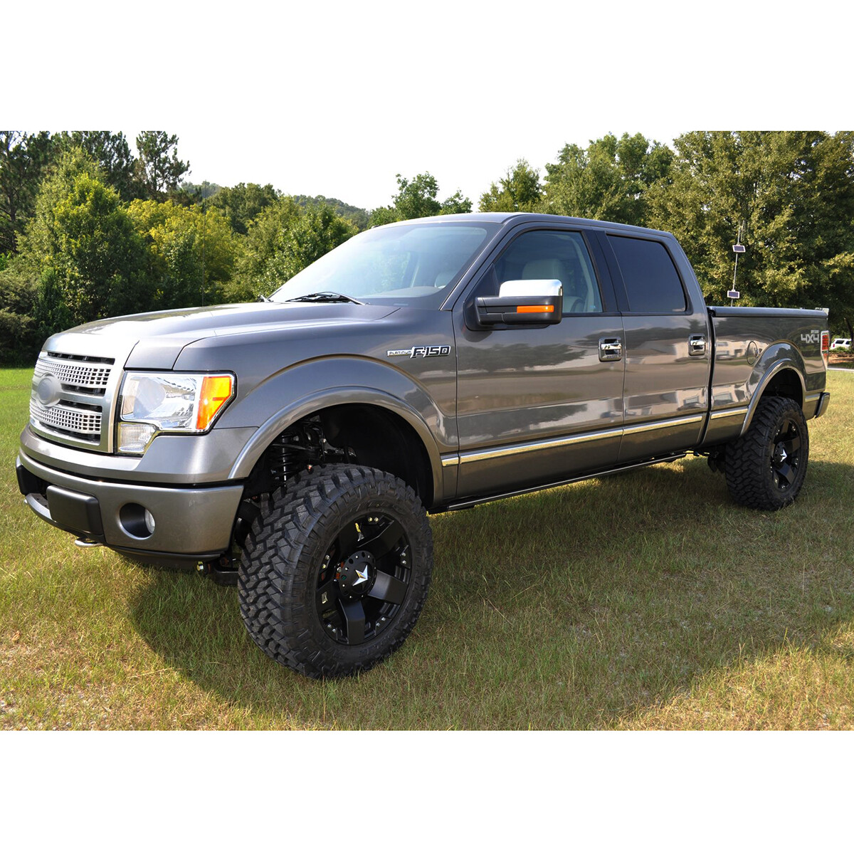 ABS Plastic Chrome Mirror Cap Covers for 09-14 FORD F-150 2 Door 4 Door Accessor