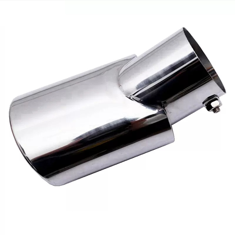 Stainless Steel Rear Round Exhaust Pipe Trim For NISSAN PATHFINDER 2022-2024