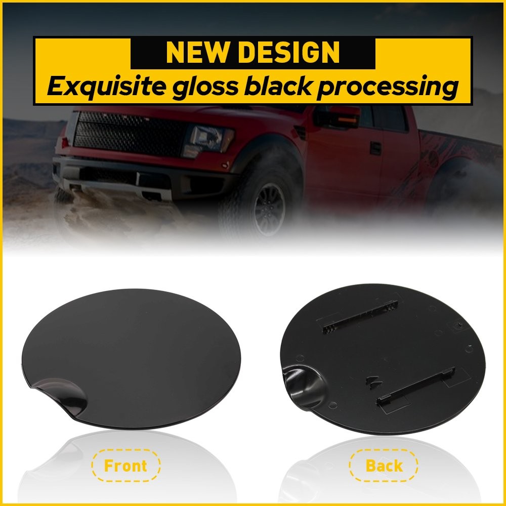Fuel Filler Gas Door Tank Lid for Cap 2009-2014 Ford F150 F-150 9L3Z-99405A26-AA