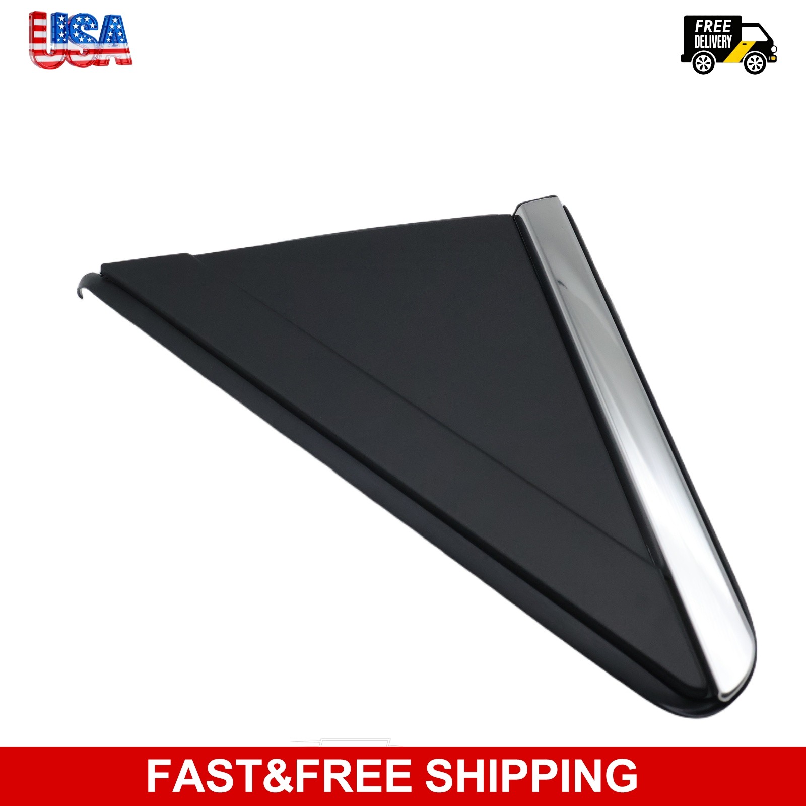 Mirror Flag Applique Driver Side Fit Dodge Caravan 2008-2019