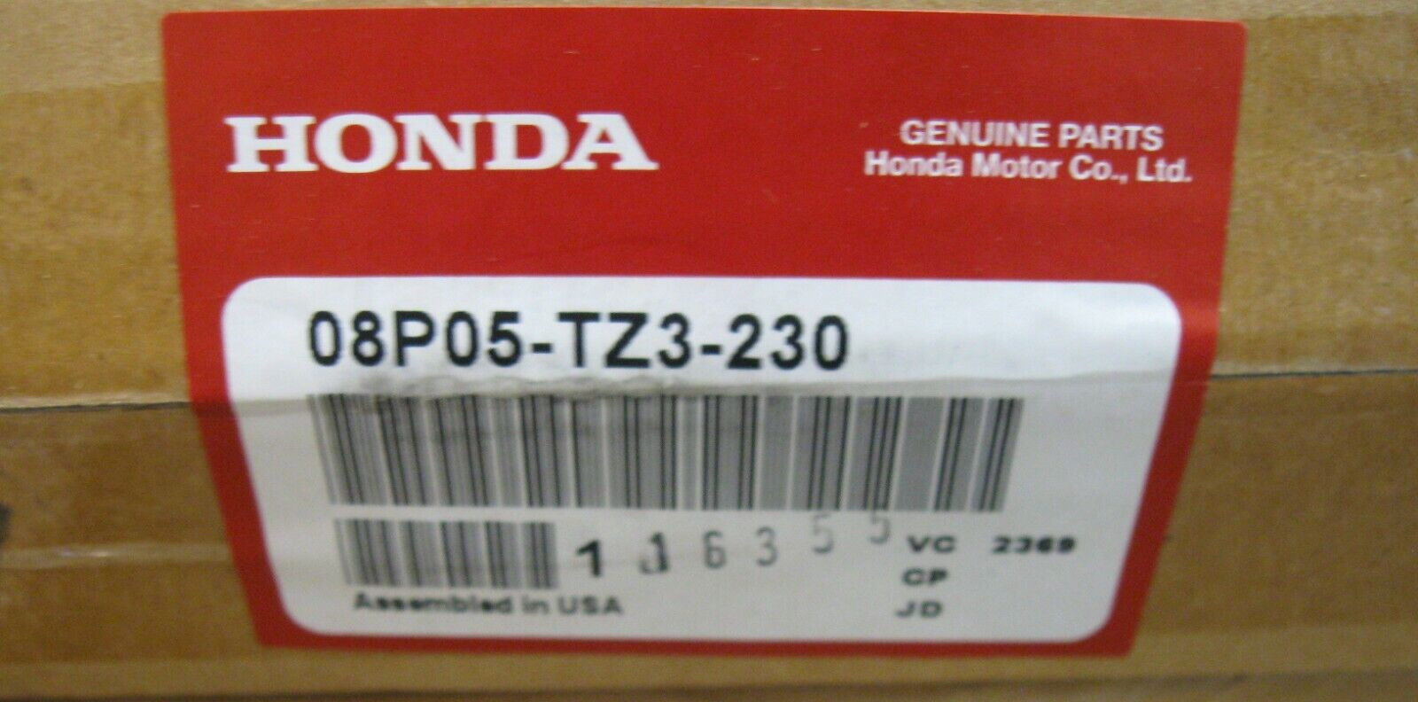 Honda 08P05-TZ3-230 Body Side Molding For 15-18 Acura TLX Base, SH-AWD