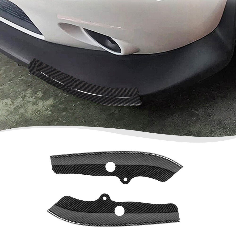 for Dodge Challenger 2015+ Front Bumper Lip Splitter Protector Cover Trim Decor